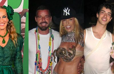 Sarah Jessica Parker, Ricky Martin e Manu Rios brilham no baile de Carnaval do Rio de Janeiro; confira os cliques!