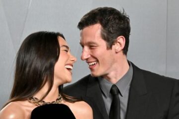 Dua Lipa e Callum Turner trocam alianças em celebração discreta na capital britânica